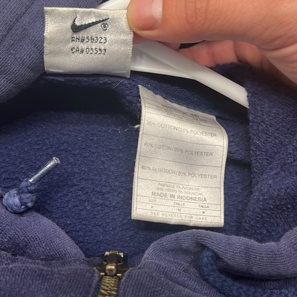 Nike Vintage 3/4 zip cropped sweatshirt - Picture 4 of 4